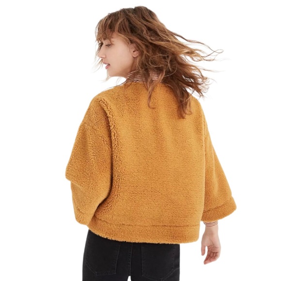 Madewell Superfurry Top, Size Large - Picture 2 of 9